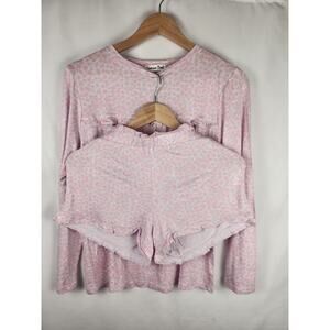 Emerson Road Pink Polka Dot Pajama Set NWT Size Small